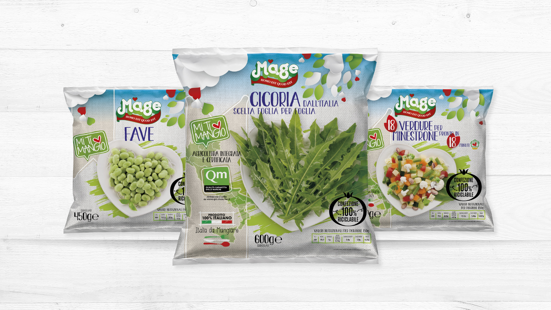 packaging verdure
