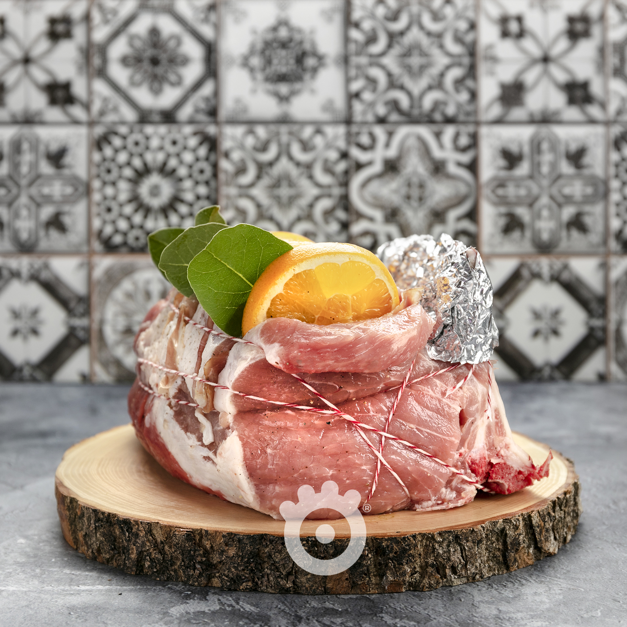 Carrè di maiale nostrano Italia all'arancia - Food photography